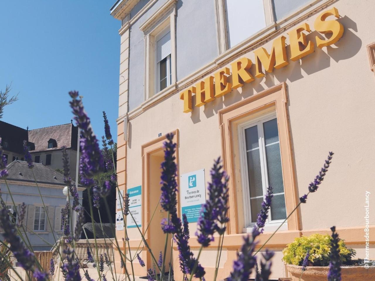 Grand Hotel De Bourbon-Lancy - Spa Et Restaurant - Logis 외부 사진